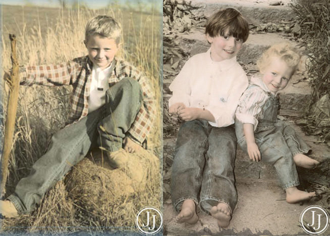 Hand Colored Photos - Color My World Studio - Zionsville, Indiana
